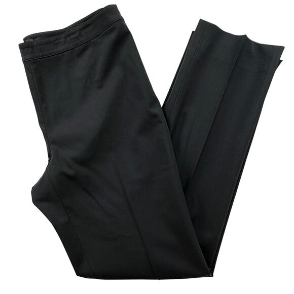 Lafayette 148 Bleecker Trouser Pants Size 4 Black Wool Blend Career Work Office - Picture 13 of 13